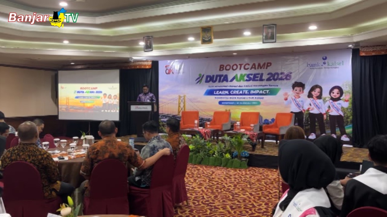 BOOTCAMP DUTA AKSEL 2026 OJK DAN BANK KALSEL CETAK AGEN LITERASI KEUANGAN