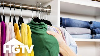 6 Ways to Increase Your Closet Space  | HGTV