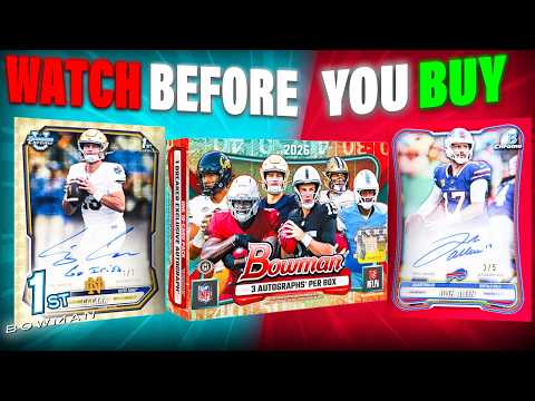 Watch Before You Buy 2026 Bowman Football | Rookies & Prospects, Chase Cards, Autos, & What To Know