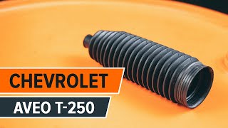 Chevrolet Aveo T250 Bedienungsanleitung und Video-Tutorial