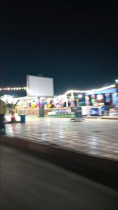 من وهران عين الترك ليلا #وهران #وهراني #oran #wahran