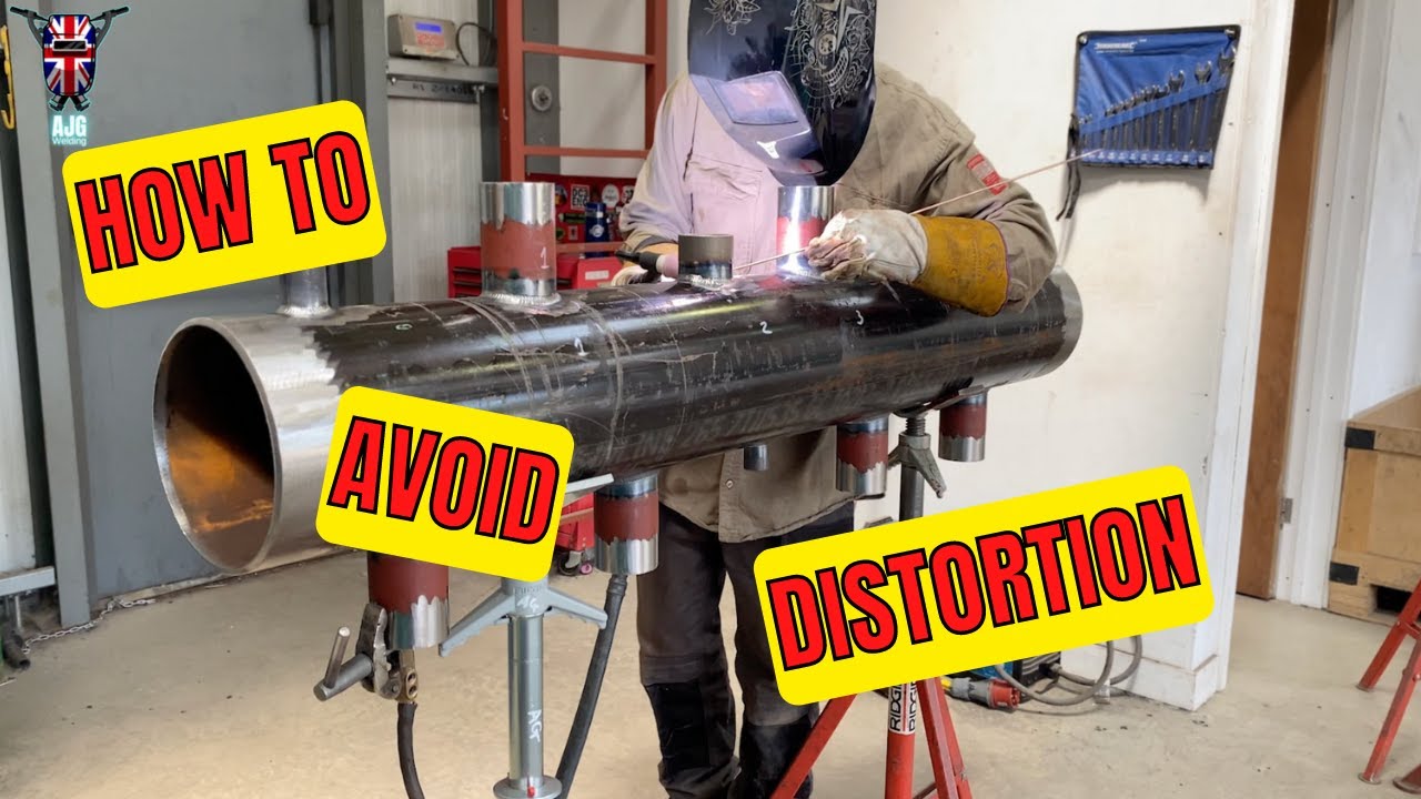 header collector welding warping prevention techniques