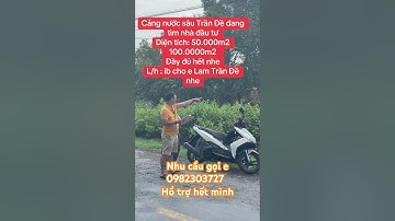 Cảng nước sâu Trần Đề - Sóc Trăng