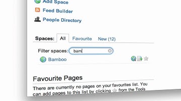 Space List Filter - Confluence Speakeasy Extension