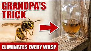 ELIMINATE EVERY Wasp From Your Property Using This 1 Fermentation Trick (Better Than Spray)