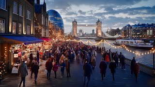 Download Lagu Evening Walk in London: Liverpool Street to Tower Bridge \u0026 Rush Hour Madness | 4K HDR Walking Tour MP3