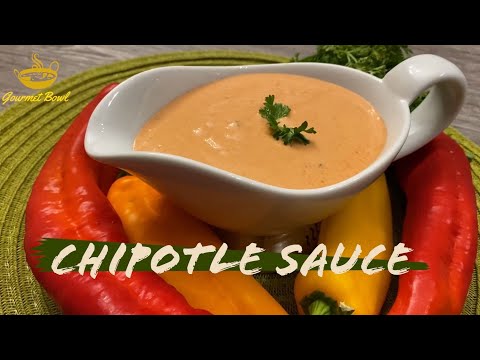 Chipotle Southwest Sauce 🍾 Recipe by Gourmet Bowl