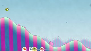 Beating a level in Tiny Wings + Apple Arcade