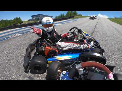 First Crash Ever at AMP Race in LO206 Hitting a Junior into Turn 2 - Noob Mistakes