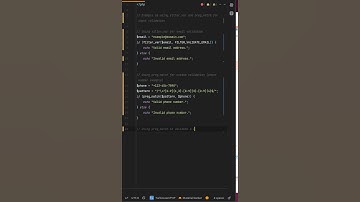 When should I use filter_var vs preg_match in PHP? filter_var vs preg_match: Best Way to Validate