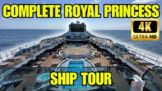 COMPLETE ROYAL PRINCESS SHIP TOUR | DECK BY DECK screenshot 5