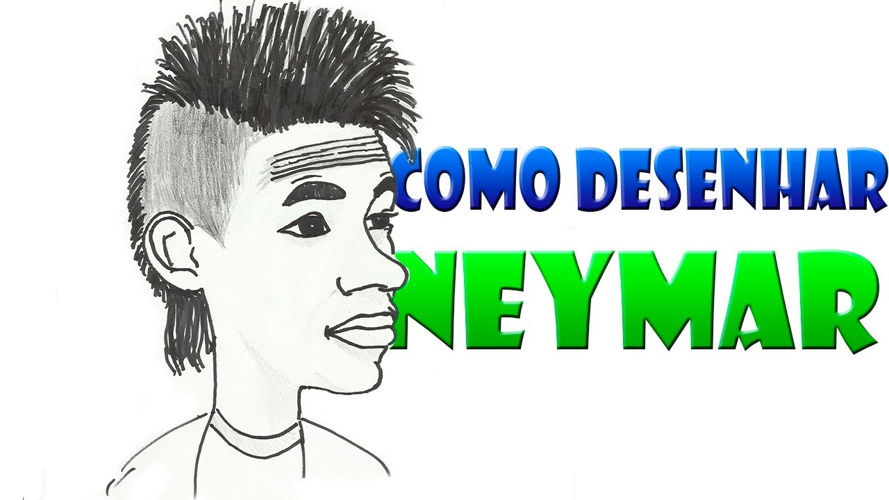COMO DESENHAR NEYMAR