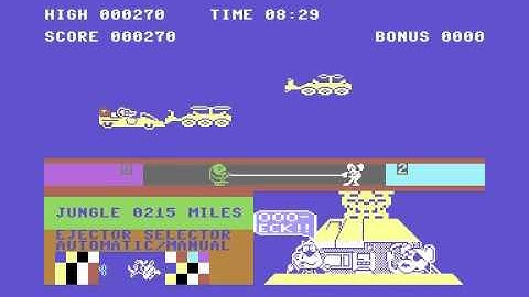 Danger Mouse in Double Trouble - Creative sparks Commodore 64 gameplay