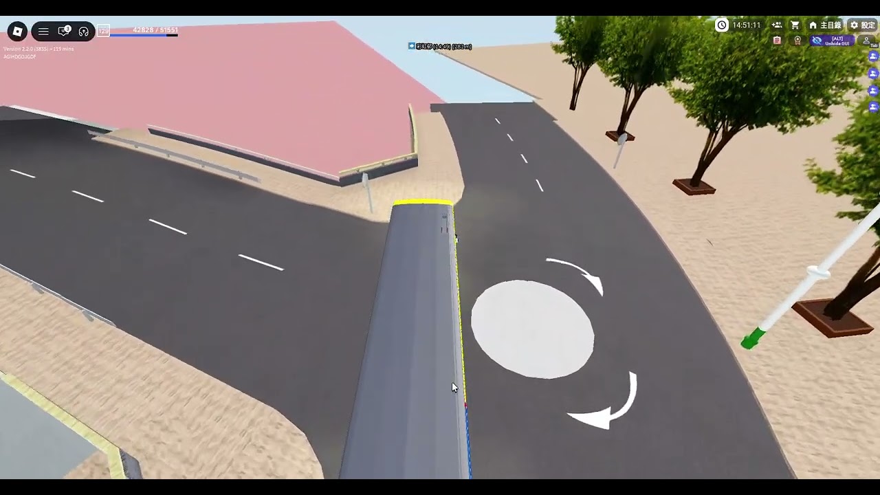 (475下午班次)Roblox SIBS REBC YB2384 475 仙貝廣場➡️北頓市中心(下層展望)(原速)