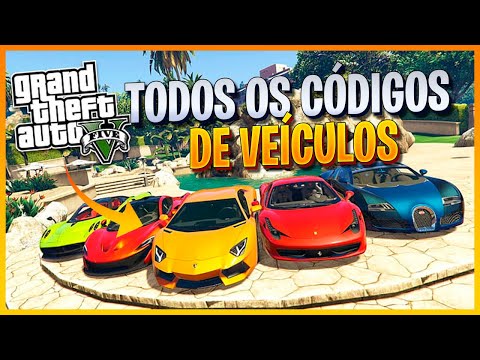 Os melhores códigos de carros do GTA V 🚗💨 #gta #gtav #gta5