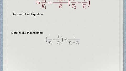 Thermo 18: Temperature Dependence of Gibbs Energy