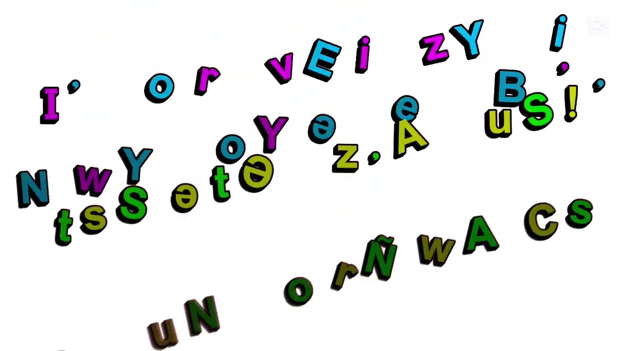 Robwərds’ Ñew Eŋliş Alphəbet Song (2026 Version)