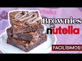 EL MEJOR BROWNIE DE NUTELLA, SIN BATIDORA! - Anna's Pastelería