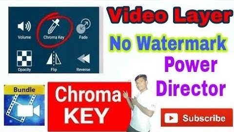 Video layer add Power drictor | How to add video layer power director