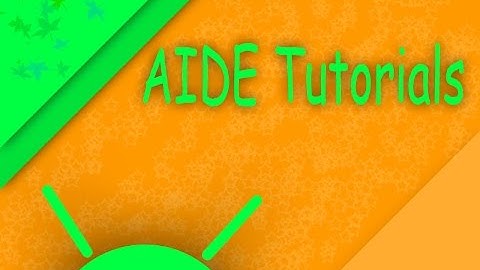 AIDE Tutorial {hello_lollipop}#2