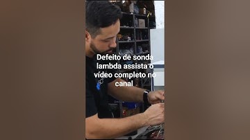 Defeito no circuito de aquecimento sonda lambda