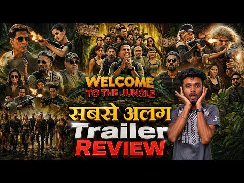 REVIEW : Welcome To The Jungle Trailer Review By Ankush Akku | पैसा बर्बाद बिल्कुल नहीं जायेगा 😂 