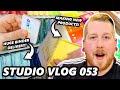 I bought 700 binders  studio vlog 053