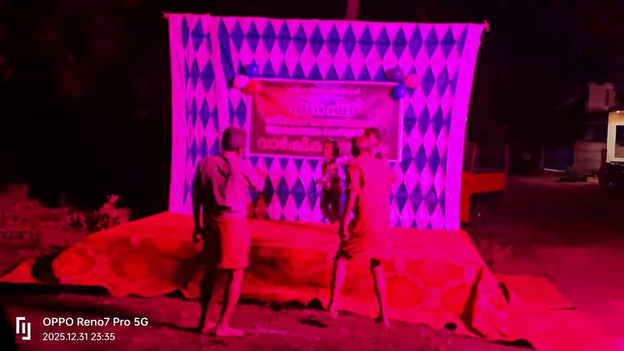 New year celebration performance by kunju and chanju