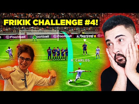 TOLGA İLE FRIKIK CHALLENGE #4! EFOOTBALL PES 2021 MOBILE