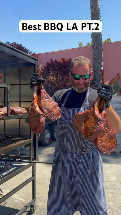 LA’s most famous BBQ shop APL doing some insane things at his Popup PT.2     📍APL #bbq #meat #food