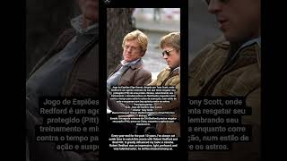 Spy Games, for me one of the best movies of the century. For me, balanced, perfect. #nostalgia #wow