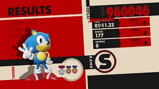 Stage 10 within 75 seconds Speedrun (Green Hill) | Sonic Forces 100% Walkthrough