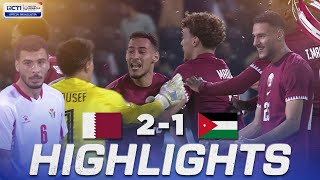 HIGHLIGHTS! Qatar (2) vs (1) Jordania | AFC U23 ASIAN CUP QATAR 2024