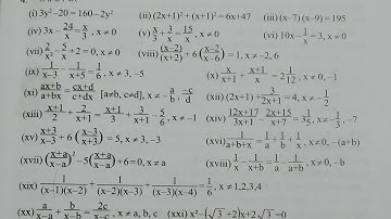 WBBSE exercise 1.2//algebra//quadratic equations//class10// Q no.1,2,3,4&5//lesson1.2//chapter 1.2//