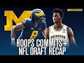Michigan Hoops Lands TWO Transfer Portal Commits, NFL Draft Recap + Q&A