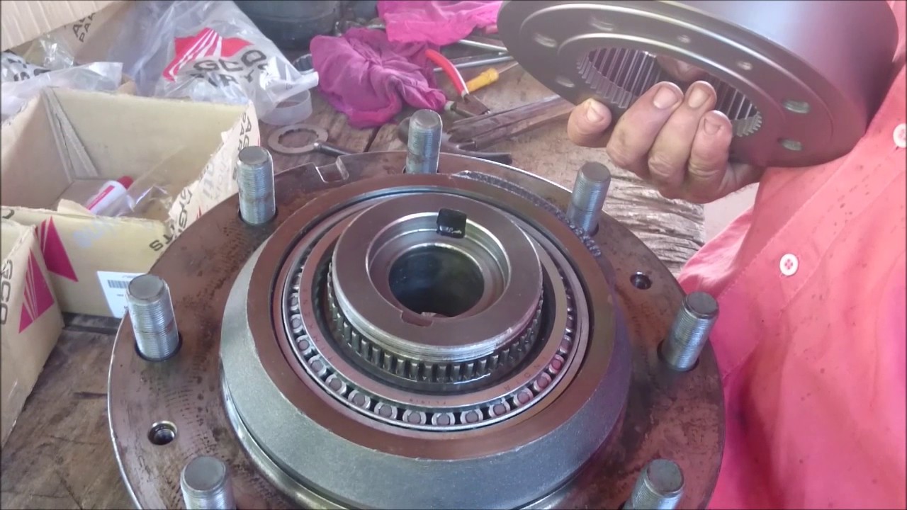 montagem da tração ZF massey ferguson 4292