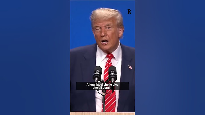 Trump alla giornalista ucraina Petsa: "Suo marito è a combattere?  Situazione difficile, lo saluti"