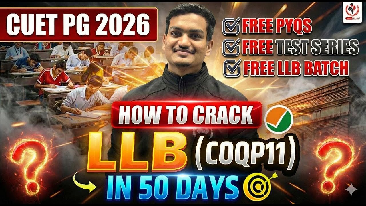 Can You Crack LLB in 50 Days? Challenge Accepted. 🎯