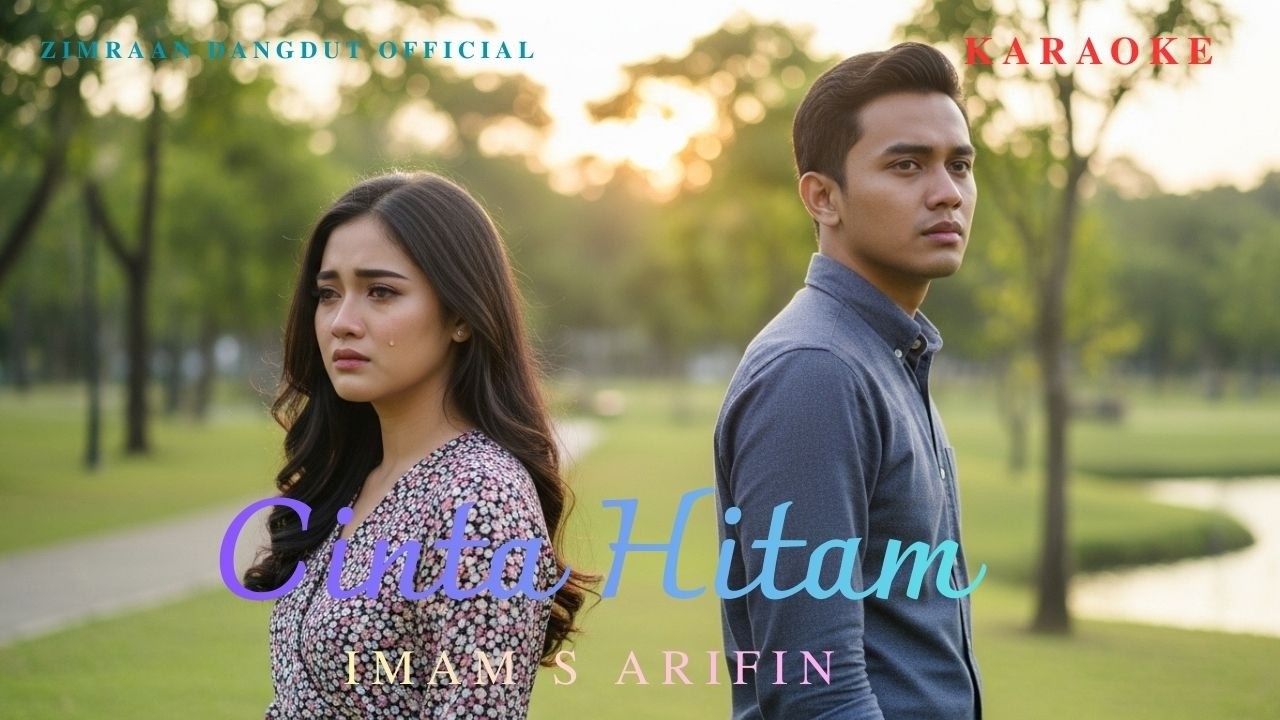 KARAOKE CINTA HITAM – Nada Pria | Dangdut Lawas Populer Imam S. Arifin by Zimraan Dangdut official