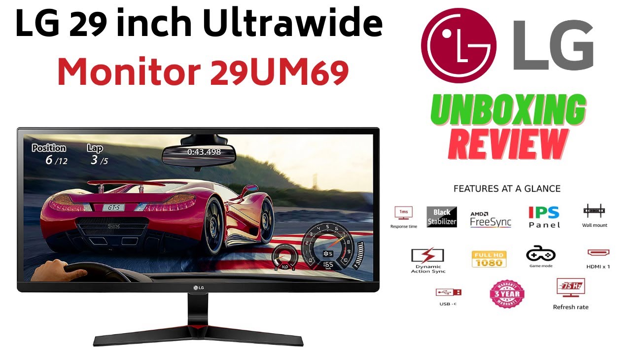 LG 29 inch Ultrawide Full HD IPS Gaming 