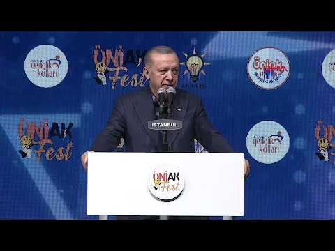 Cumhurbaşkanı Erdoğan Üniversiteli AK Gençlik Festivali'nde konuştu