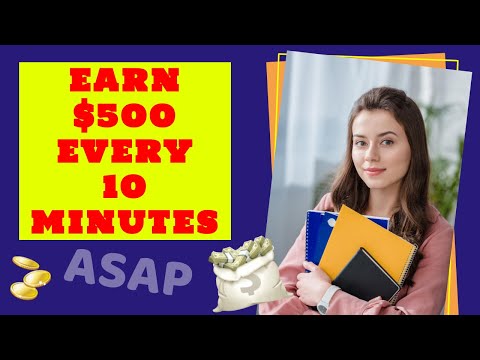 Earn $500 Every 10 Minutes Now! (FREE & WORLDWIDE) | Make Money Online 2022