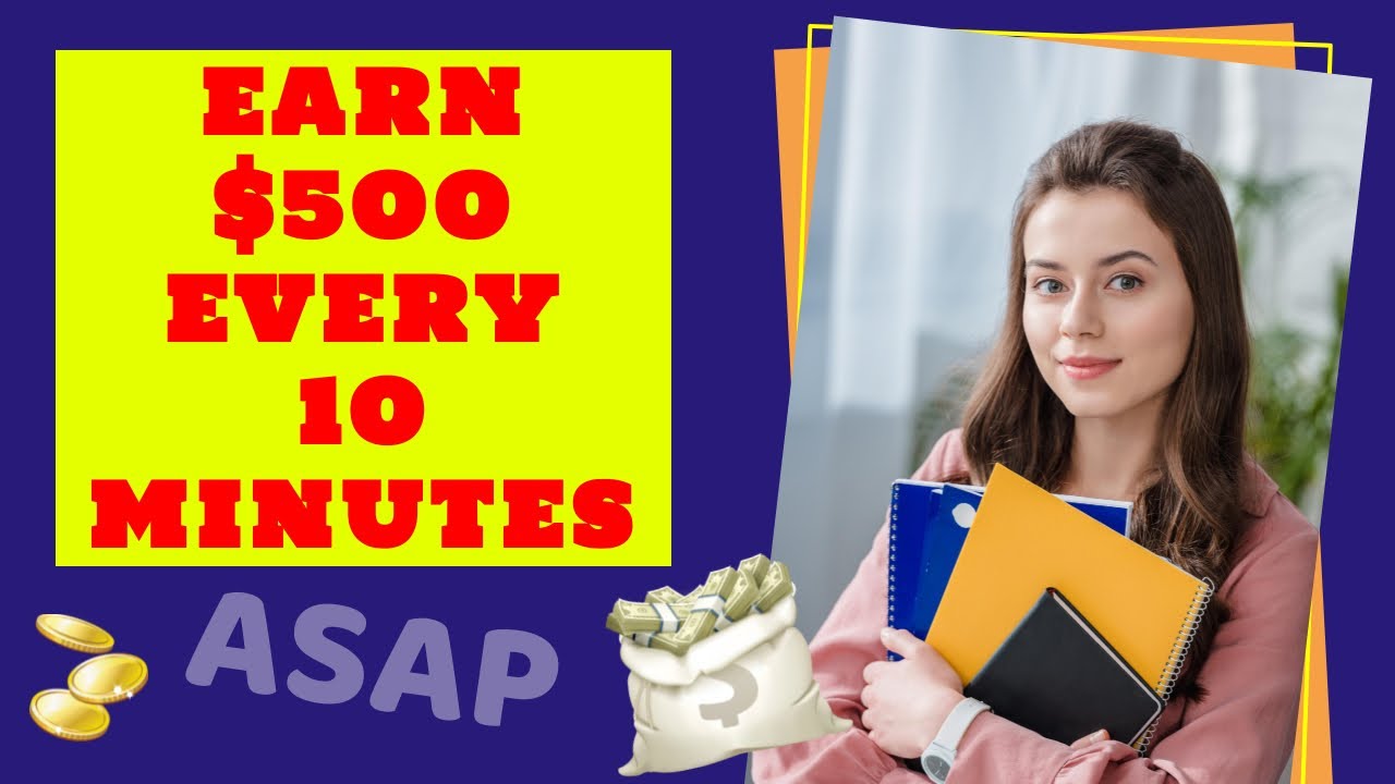 Earn $500 Every 10 Minutes Now! (FREE & WORLDWIDE) | Make Money Online 2022