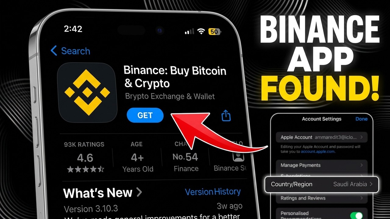 How To Download & Install Binance App on iPhone (Fix Missing Apps in ...
