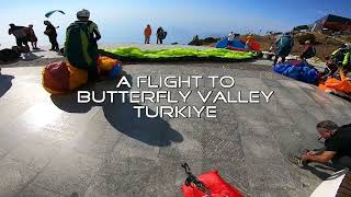 Paragliding mini-XC to Butterfly Valley Turkey