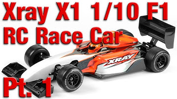 Building the New 2021 XRAY X1 1/10 F1 RC Race Car - Pt. 1