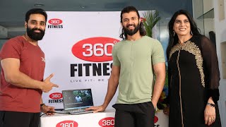Vijay Deverakonda Launches 360 Degrees Fitness Website and Ultimate Weight Loss Challenge | 4K Video