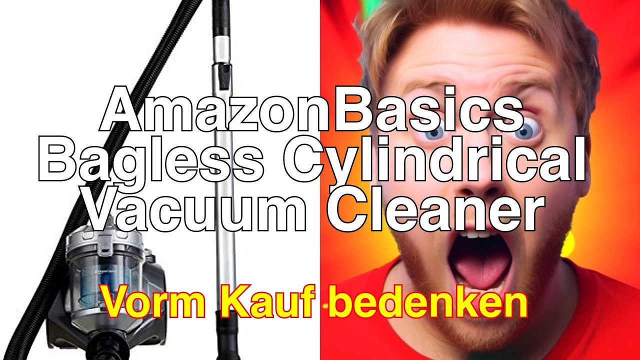 AmazonBasics Bagless Cylindrical Vacuum Cleaner, 1.5 L, 700 W [Energy
