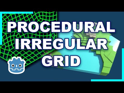 Godot - Procedural Terrain on Irregular Grid like in Townscaper