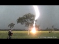 Close "clear-air" lightning bolt! - Darwin Australia